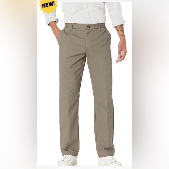 Dockers Men's Straight Fit Comfort Flat-Front Chino Pant Size 38X34 - Picture 14 of 15